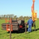 Danger to buried oil pipelines when ditching & fencing